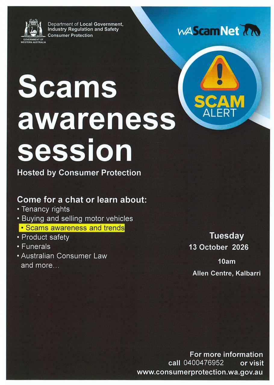 Scams Awareness Session