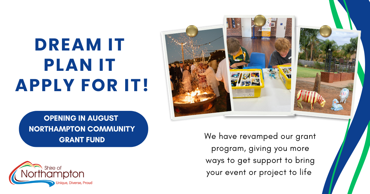 OPEN New look Community Grant Funding! Grant Round 1, 2026-27
